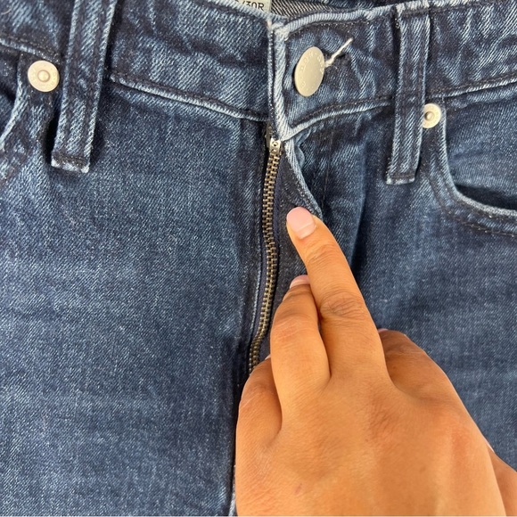 A New Day High Rise‎ Dark Wash Denim Boot Cut Jean HEMMED - Picture 8 of 11